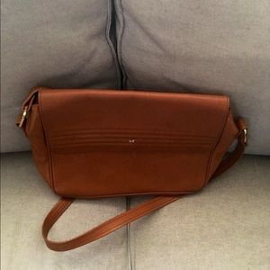 Vintage Nina Ricci Cognac bag.